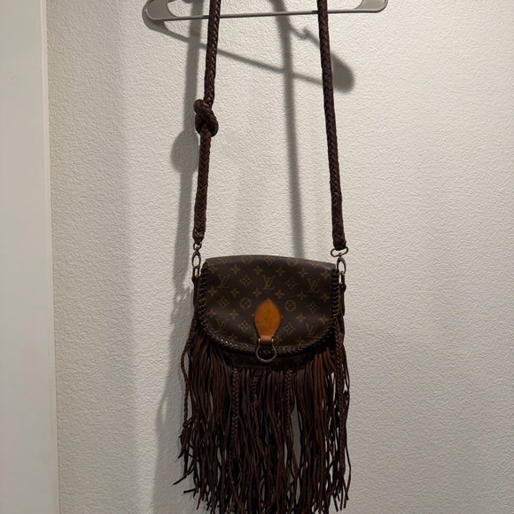 Vintage Boho Handbags - Elegant Brown Crossbody Bag with Fringe